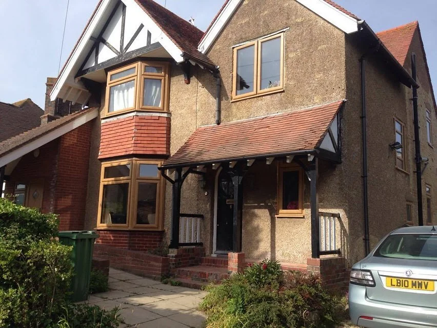 House before external rendering