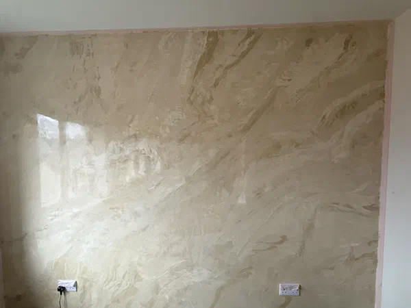 Bespoke Venetian Plaster Dining Area