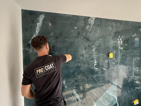 Artisan Polished Plaster Light Reflection